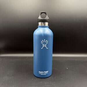 Hydro Flask Water Bottle Blue 18 oz Stainless Vacuum Sealed